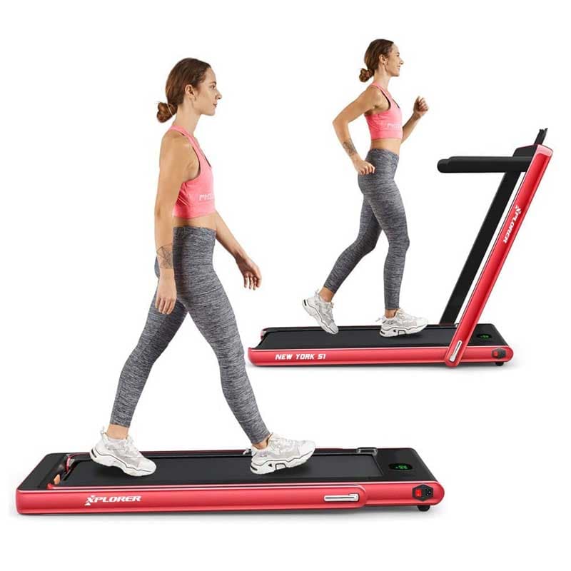 Sklopiva motorna traka za hodanje i trčanje Xplorer New York S1 Red