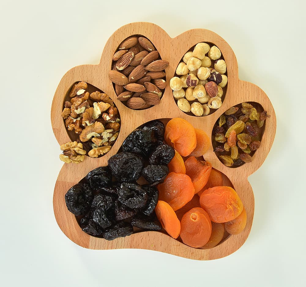 Daska od drveta bukve u obliku šape