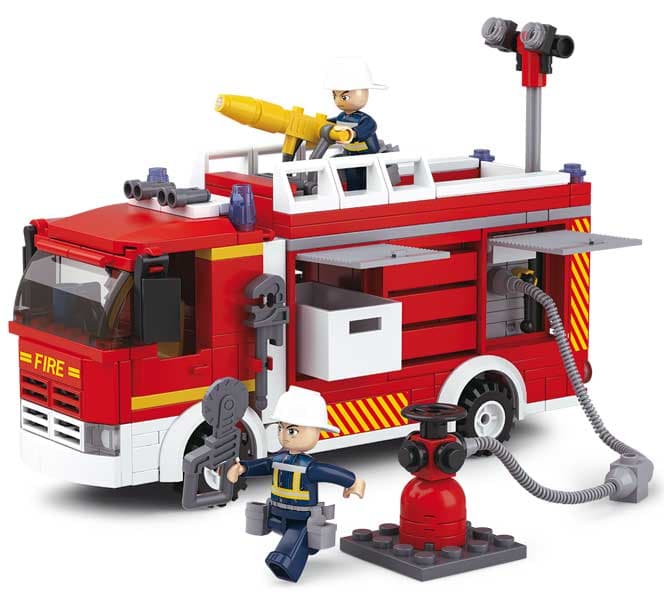 Sluban Kocke - Vatrogasci - FireConventional Pumper - M38-B0626