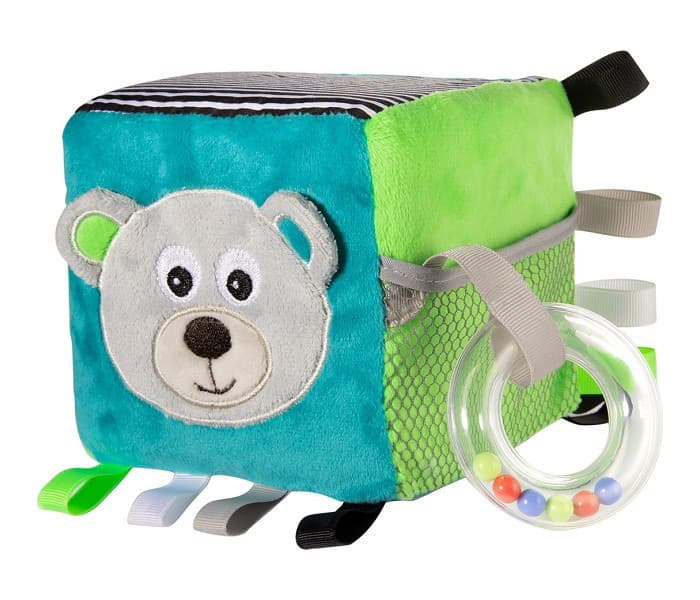 Canpol Baby plišana igračka kocka meda-Sivi 68/073