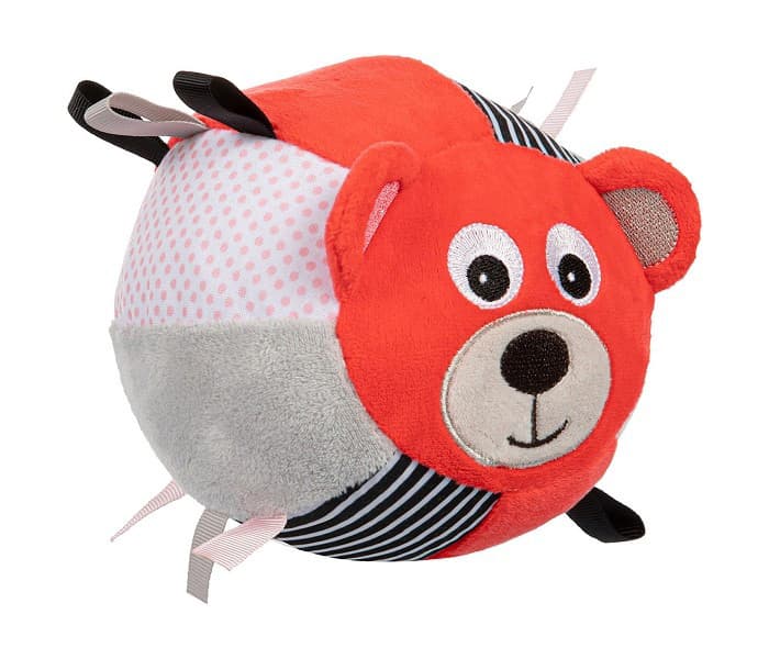 Canpol Baby plišana igračka lopta meda - koral 68/074