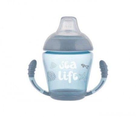 Canpol baby šolja 230ml - sea life 56/501_siva