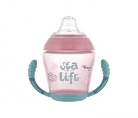 Canpol baby šolja 230ml - sea life 56/501_pink