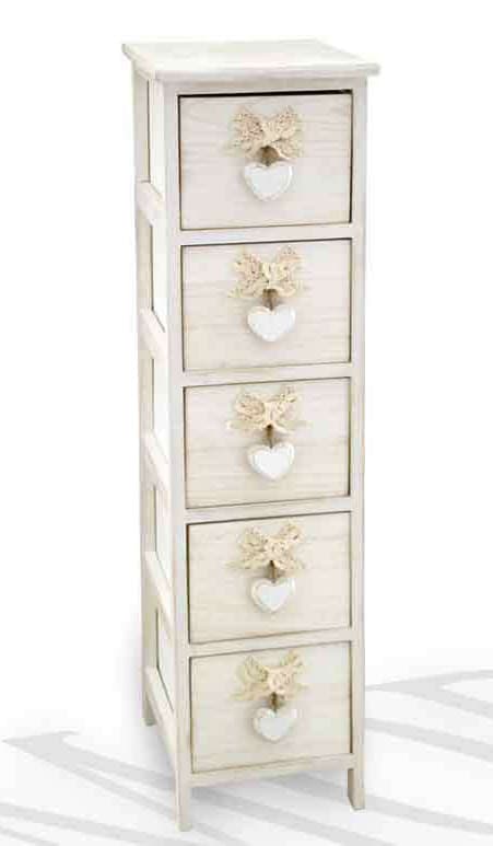 Drvena Komoda Kasetiera sa 5 Fioka