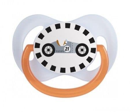 Canpol babies silikonska varalica 6-18m Racing 22/572 plava