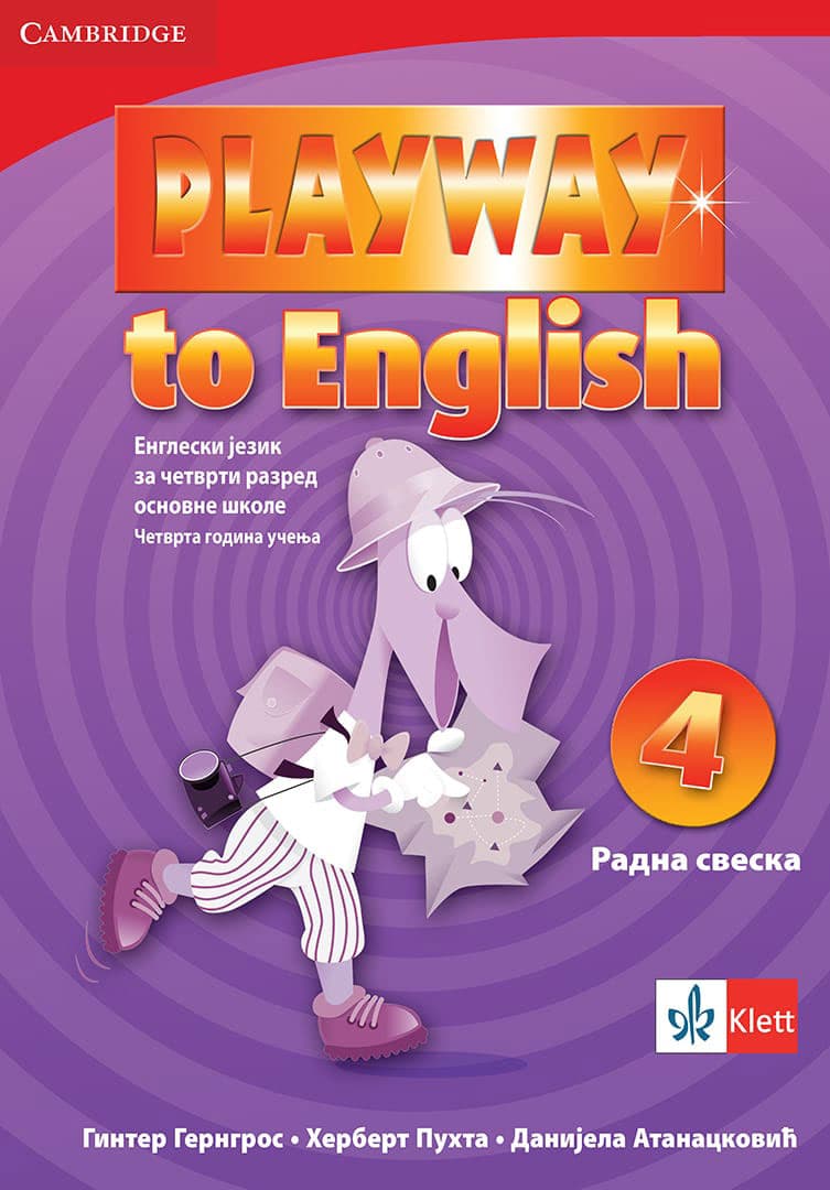 KLETT Engleski jezik 4 - Playway to English 4 - radna sveska za četvrti razred osnovne škole