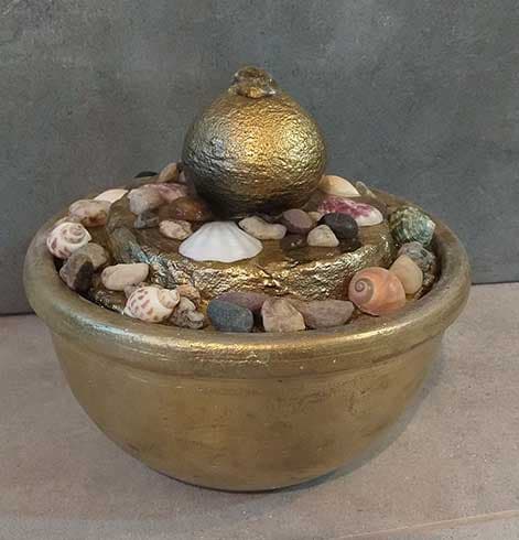 Sobna Feng Shui Fontana Zen Gold
