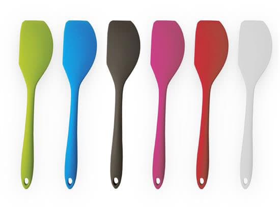Texell velika silikonska spatula crvena 28,5 cm TS-SV128C