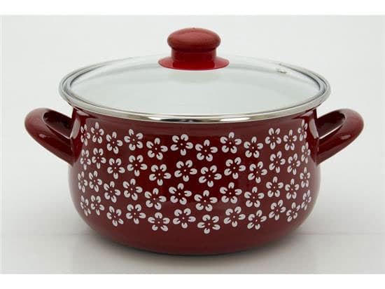 Infinity emajlirana šerpa sa poklopcem 6l