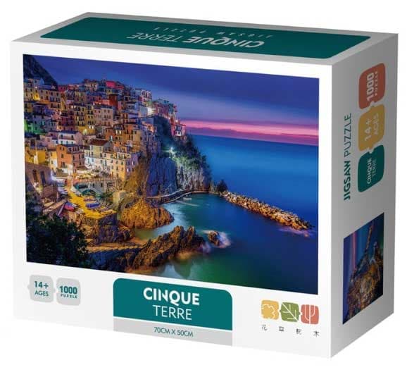Puzzle Ostvro Cinque Terre 1000 kom.