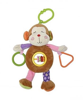 Lorelli plisana igracka activity - majmun