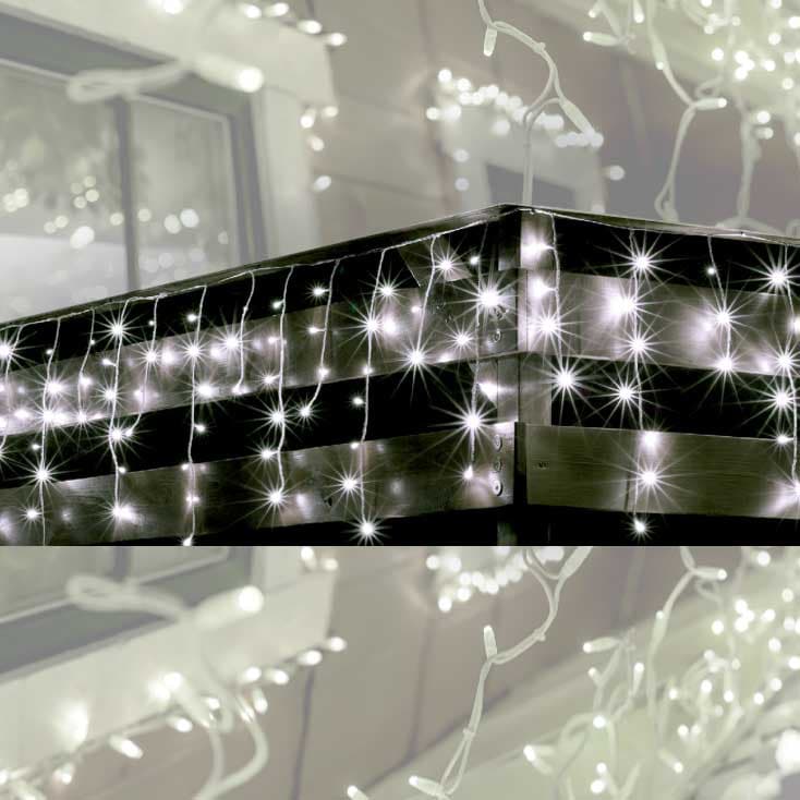 Novogodišnje lampice Ledenice 300 LED KKF308/WH