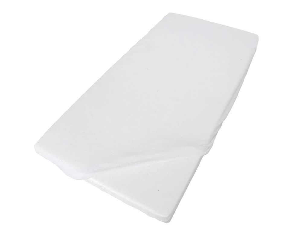 Čaršav frotir 140 x 70 cm bele boje za dečije krevete