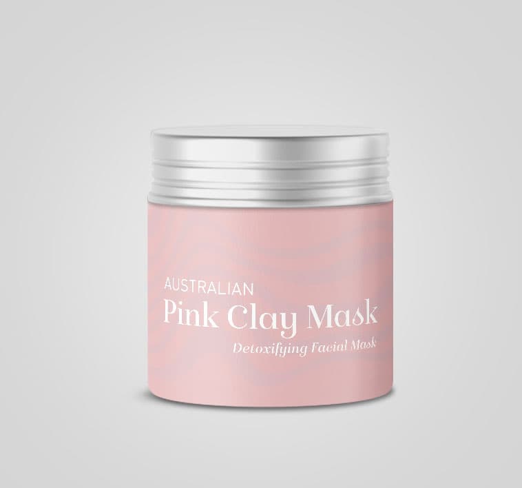 Dr. Viton Australijska maska za lice roze glina 120 ml