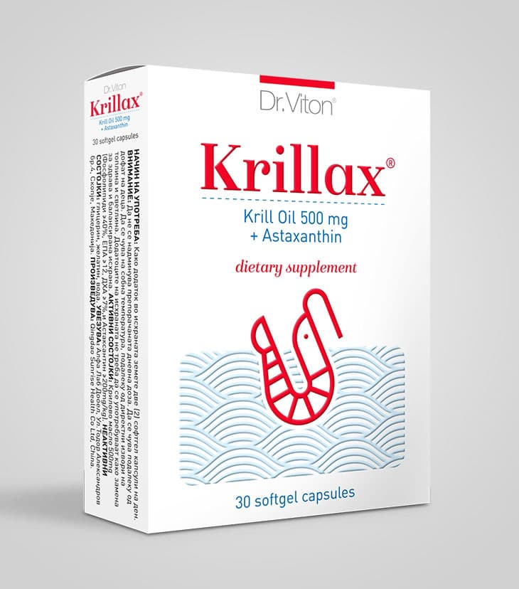 Dr. Viton Krillax antioksidans 30 Kapsula