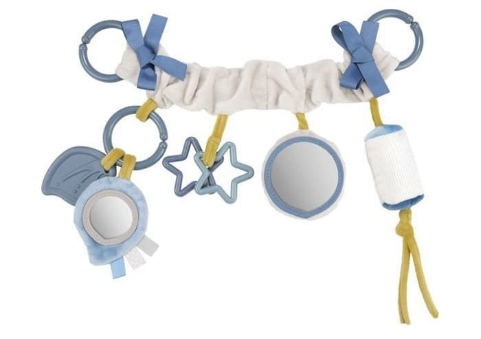 Canpol babies igračka za kolica Niz Pastel friends Grey 68/072