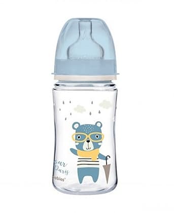 Canpol Baby flašica 240ml, široki vrat - Bonjour Paris 35/232_blu