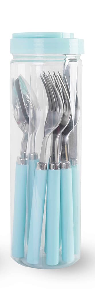 Texell escajg set Colorful 12/1 TIE-SC308 svetlo plava