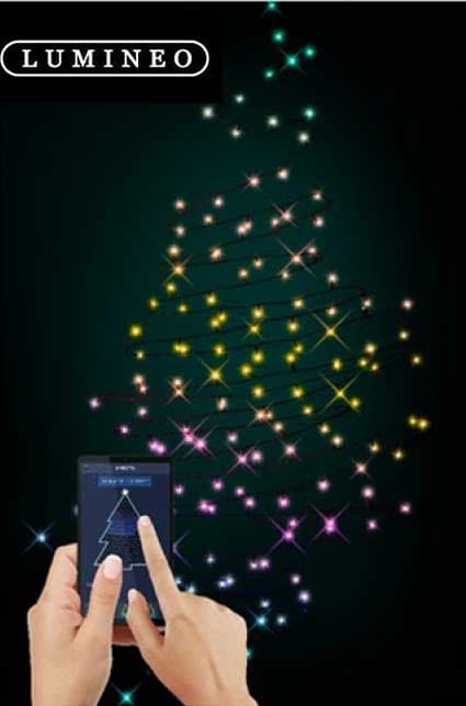 Lumineo Smart Multikolor lampice 100 LED 9.9m