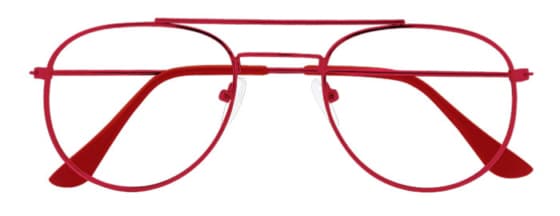 Prontoleggo naočare za čitanje sa dioptrijom Aviator, crvene +1.0