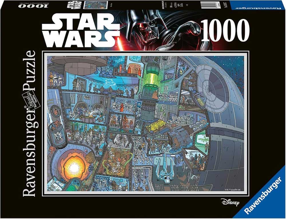 Puzzle slagalica 1000 delova Star Wars Wheres Wookiee Ravensburger 13976