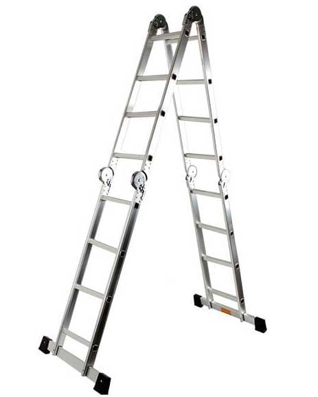 Aluminijumske zglobne merdevine 4x4 76402244