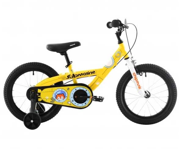 Dečiji bicikl sa pomoćnim točkićima Royal Baby BMX 16 Žuta