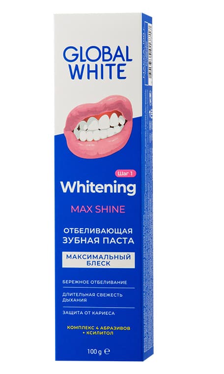 Global white zubna pasta za beljenje zuba