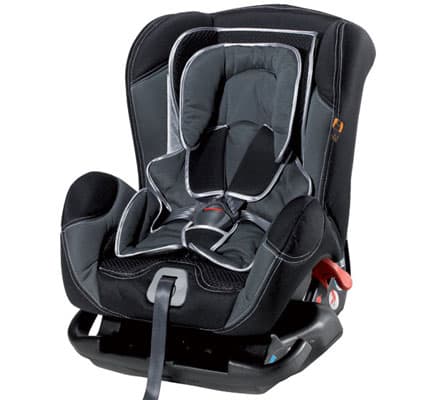 Bellelli autosedište Leonardo sivo/crno 01LEO030