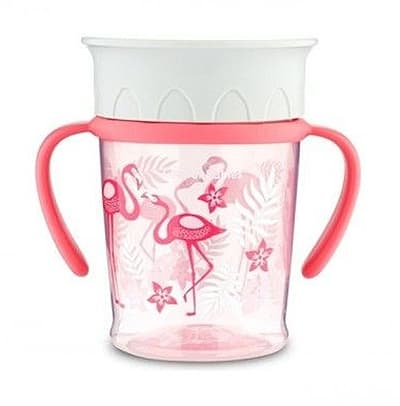 Canpol baby solja 6m+ jungle - 400ml - coral 56/504_cor 