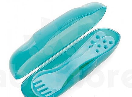 Canpol Putni Set za Hranjenje - Kašika i Viljuška 74/019 plavi