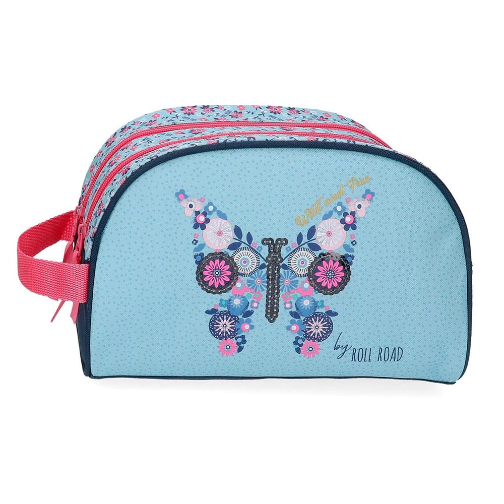 Putni neseser sa 2 pregrade Roll Road Wild And Free 40844