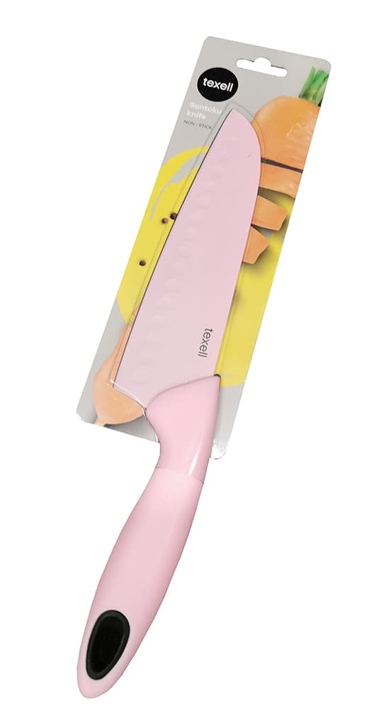 Nož santoku Spring Texell TNS-SN334 roze