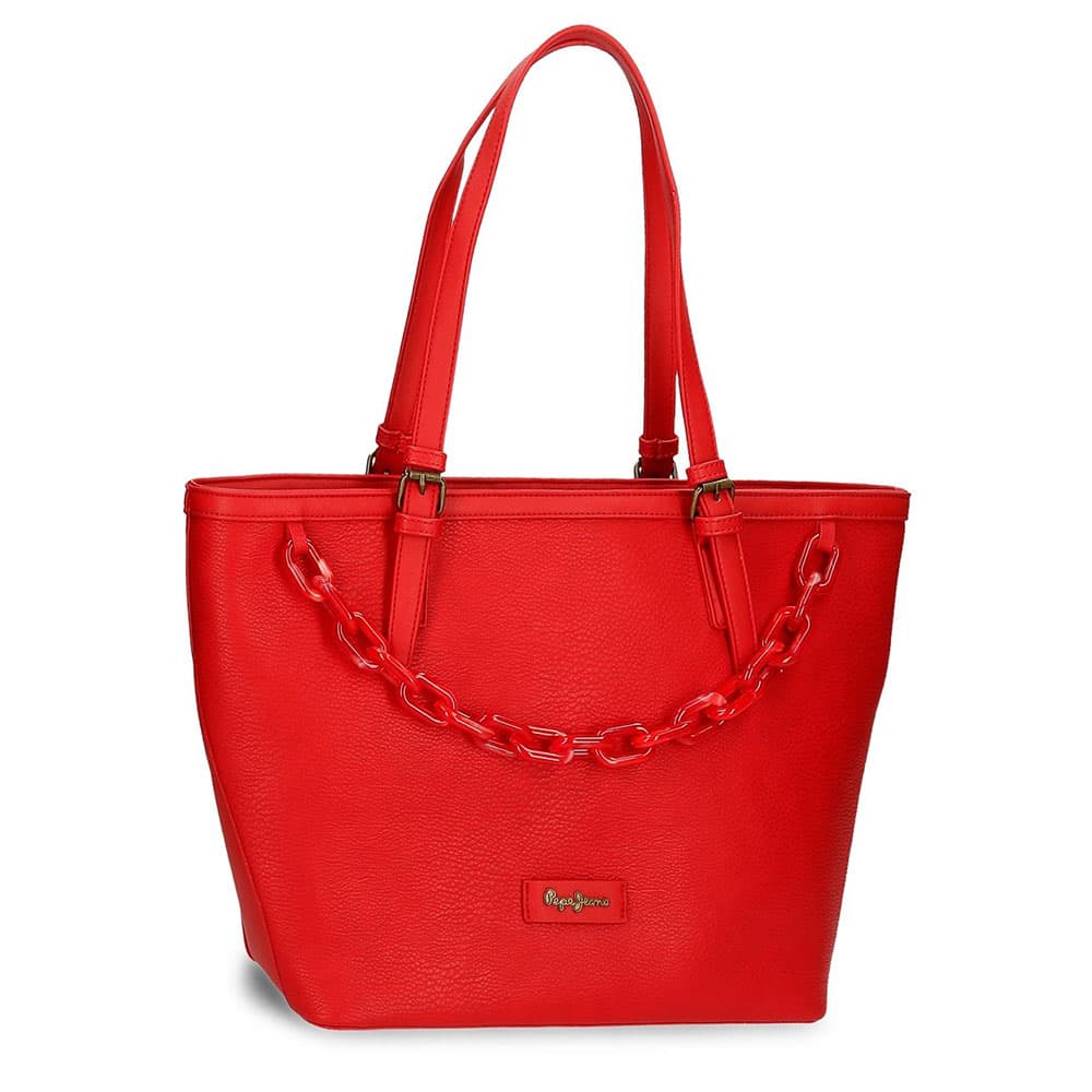 Pepe Jeans Ženska poslovna torba za laptop Chain Red 75775