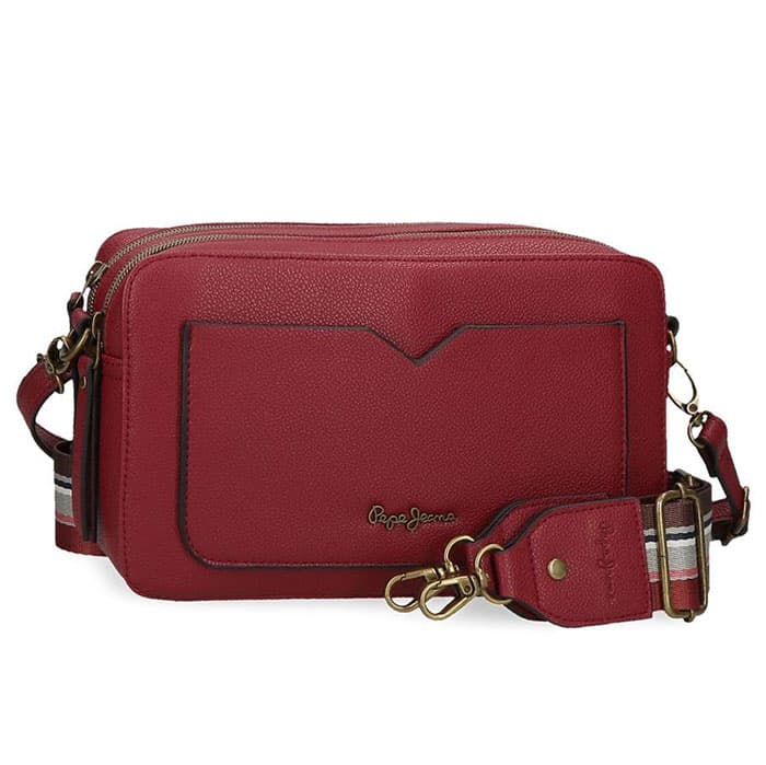 Ženska torbica na rame Pepe Jeans India Bordo 72753