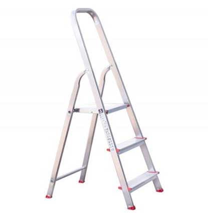 Aluminijumske merdevine sa dva stepenika i platformom CXT06-03