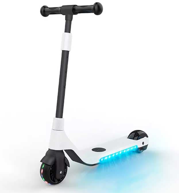 Dečiji električni trotinet sa punjivom baterijom Denver SCK-5400 Beli