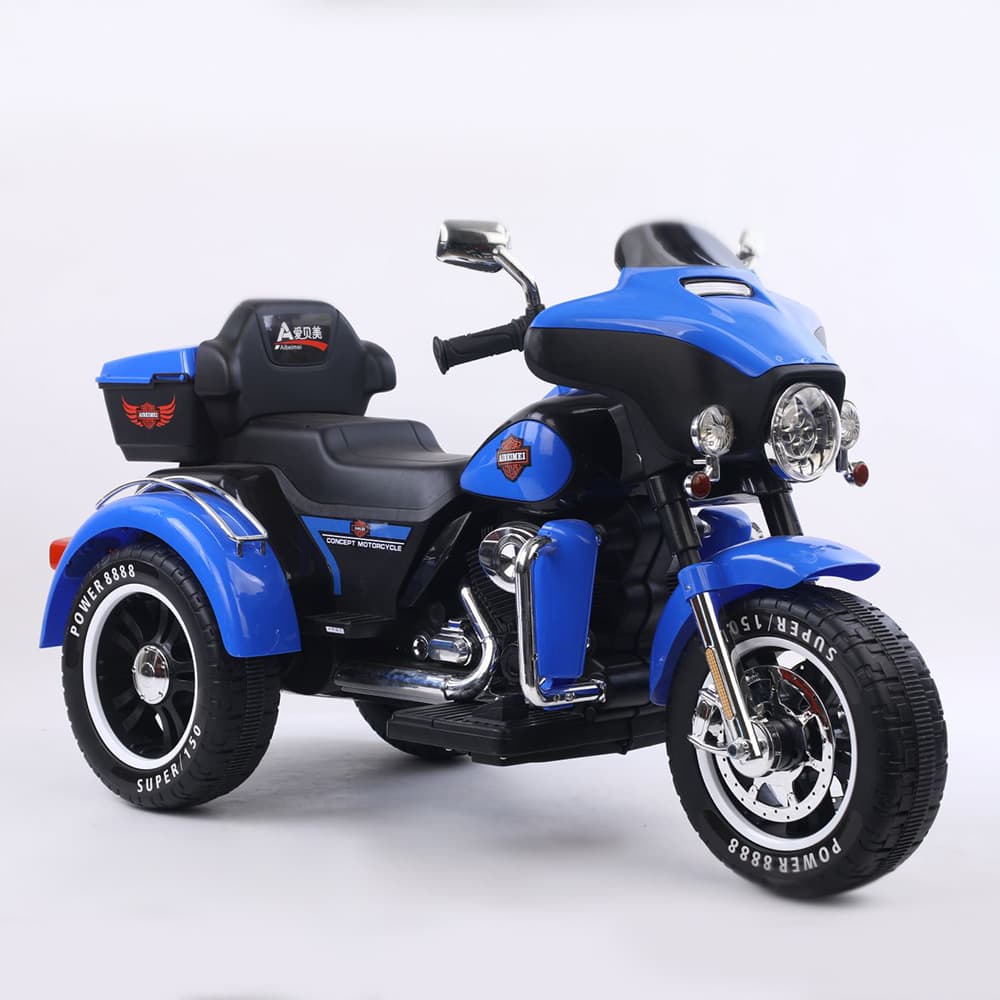 Dečiji motor na akumulator 121 plavi