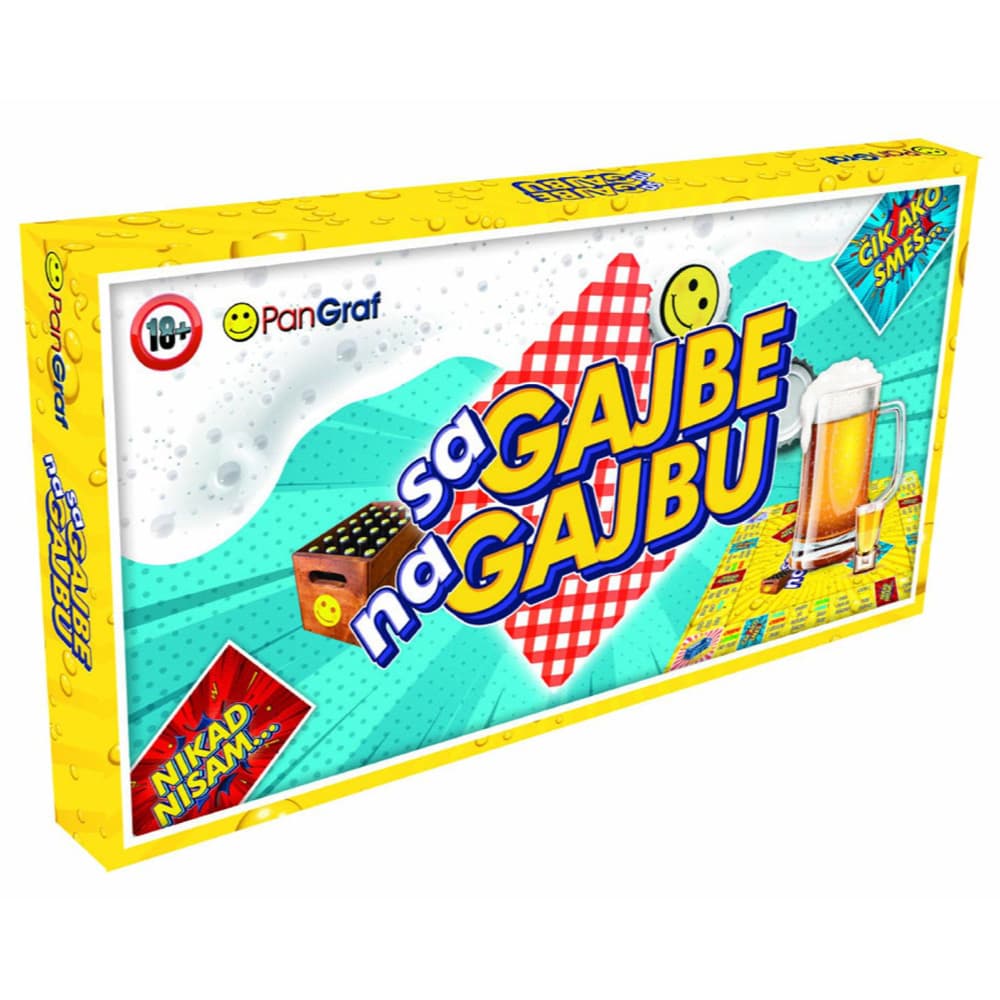 Društvena igra Sa gajbe na gajbu 18+