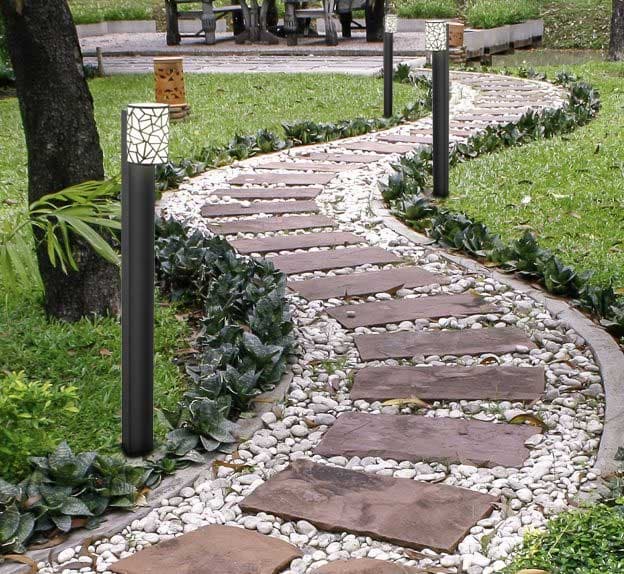 LED lampa na stubiću Za dvorište Vito Bilbao B80