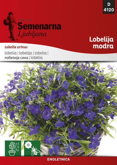 Cveće Lobelija - plava - seme Lobelia erinus 4120