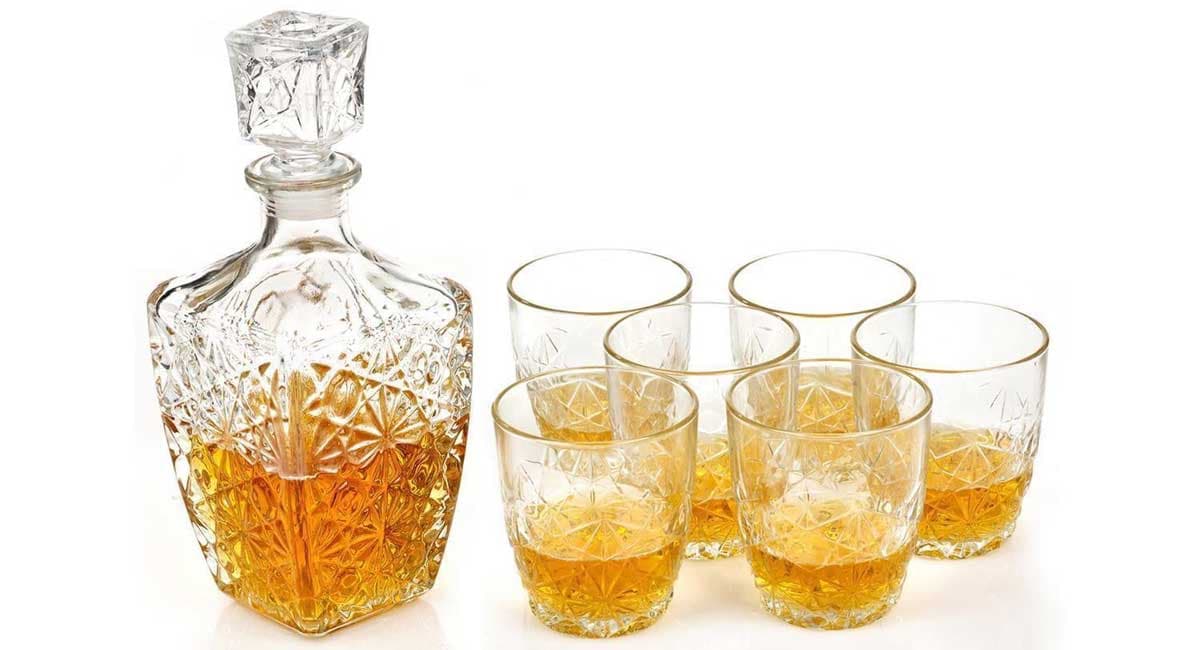 BORMIOLI Stakleni set za viski Dedalo 226040