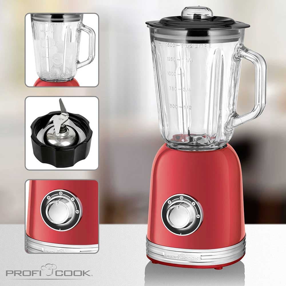 Blender PROFI COOK PC-UM 1195 1.5L 800W crveni