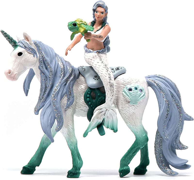 Schleich Bayala figurice - Sirena jaše morskog jednoroga 42509