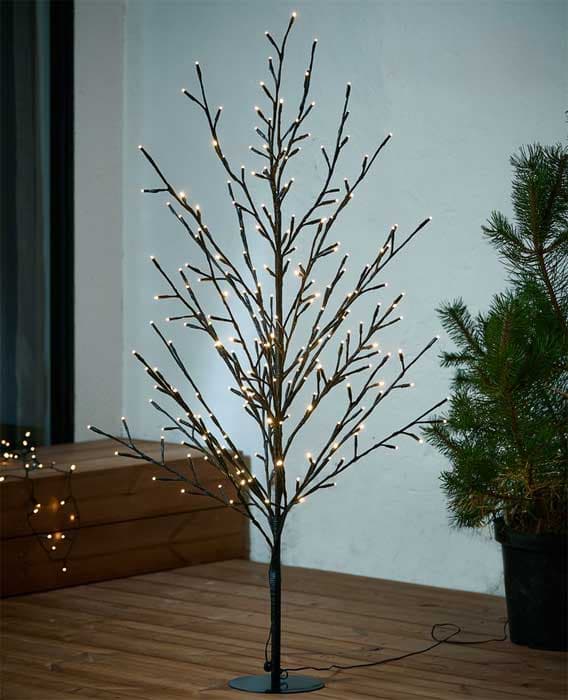 LED Svetleće drvo visine 120cm sa 240 lampica i tajmerom