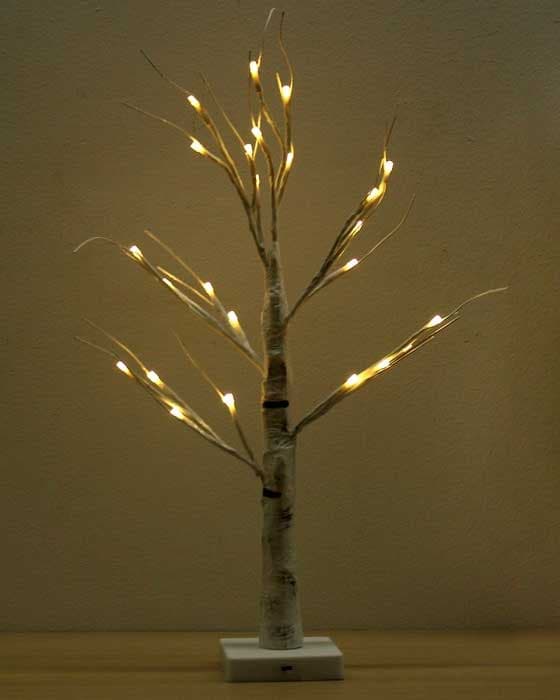 Stono LED Drvo Belo 60 cm