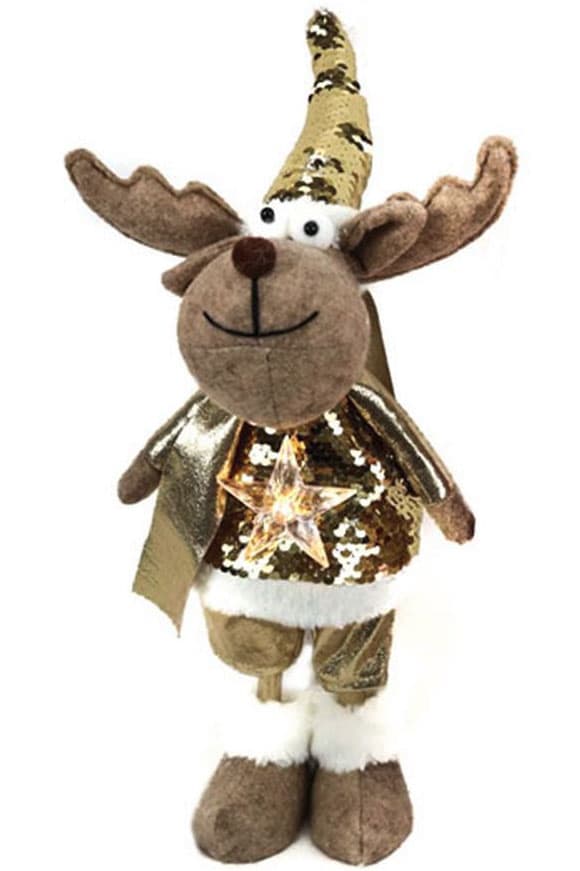 Novogodišnja dekoracija Cupid Irvas Goldy 45 cm