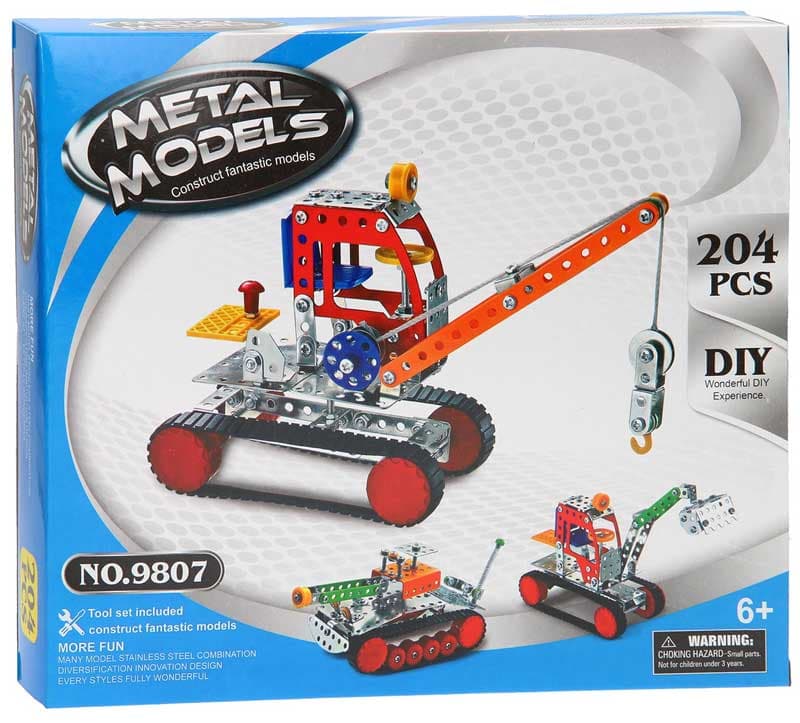 Konstruktor set za sklapanje bagera 204 dela 720836