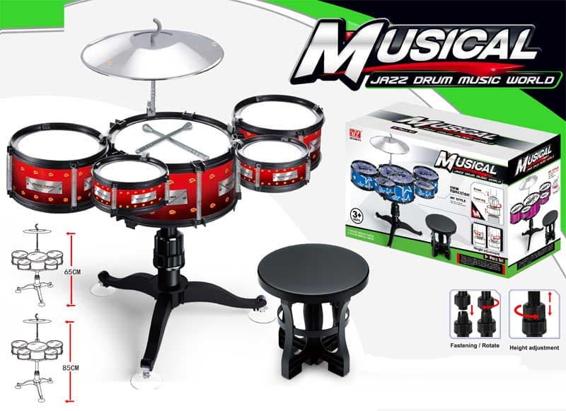 Dečiji bubnjevi sa stolicom 578881