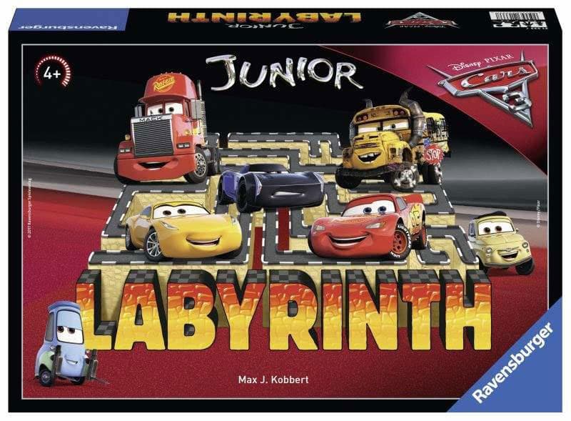Društvena igra Lavirint junior Disney Cars Ravensburger 21333